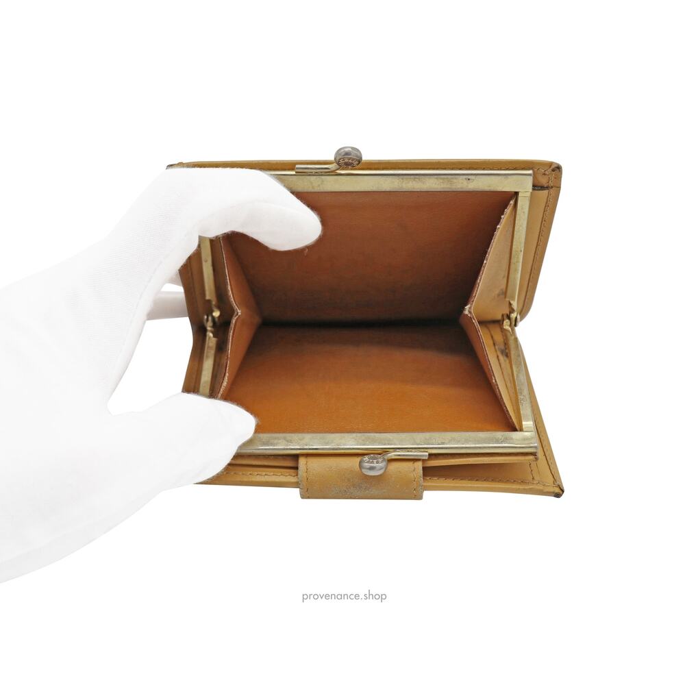 Celine Snap Wallet - Macadam Triomphe - image 6